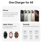 Baseus PicoGo AF21 Portable 3-in-1 Qi2.2 Wireless Charger 35W