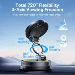 Baseus PrimeTrip VC2 Flex Pro Magnetic Wireless Car Charger Mount Suction Cup Version