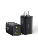 Baseus GaN5 Pro Fast Charger 2C+U 65W US Pack of 2