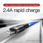 Baseus Cafule Series USB to Lightning 2.4A Data Cable