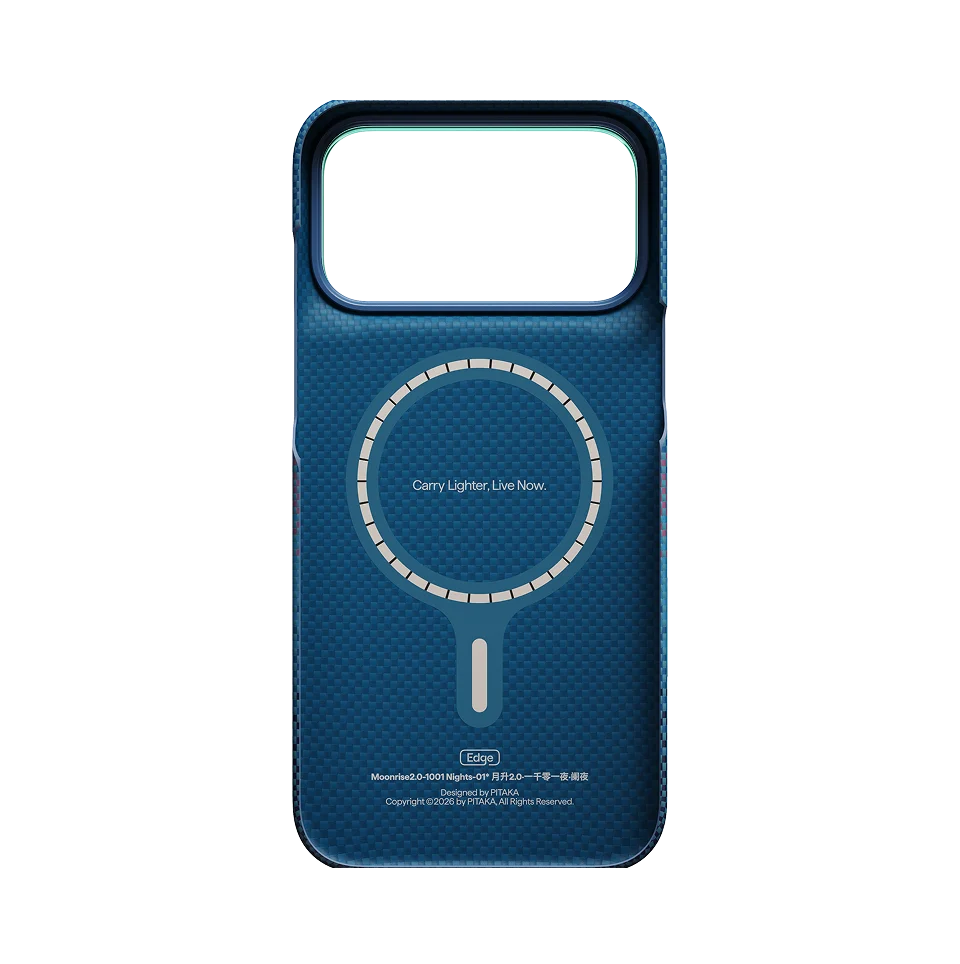 Pitaka for iPhone 18 Pro Max Case 6.9", Caseless Feeling,Nearfield Blue