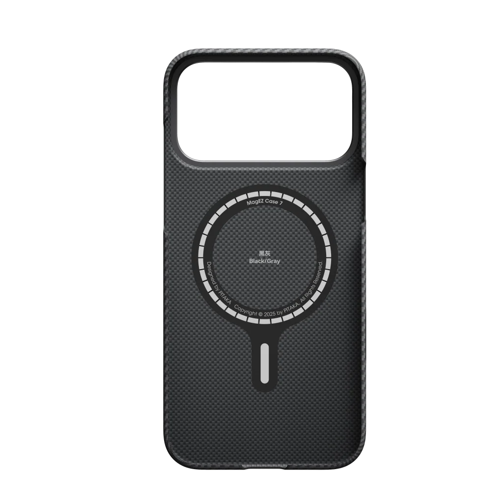 PITAKA BLACK CARBON FIBER CASE FOR IPHONE 17 Pro Max