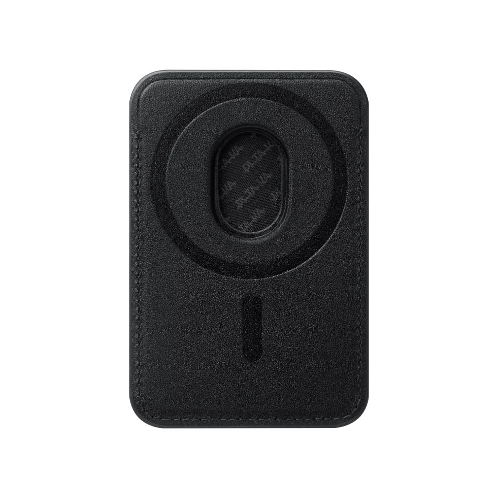 pitaka Slim MagSafe Wallet, Compatible with MagSafe, Aramid, Black/Grey