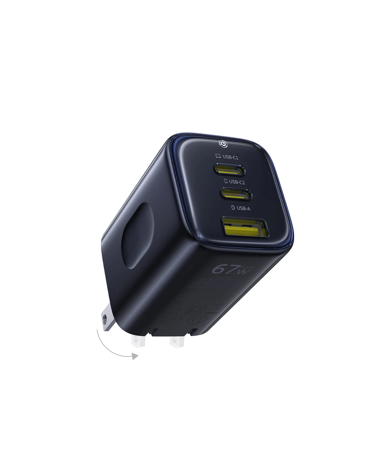 Baseus PicoGo AE11 67W Fast Charger 2C+U US