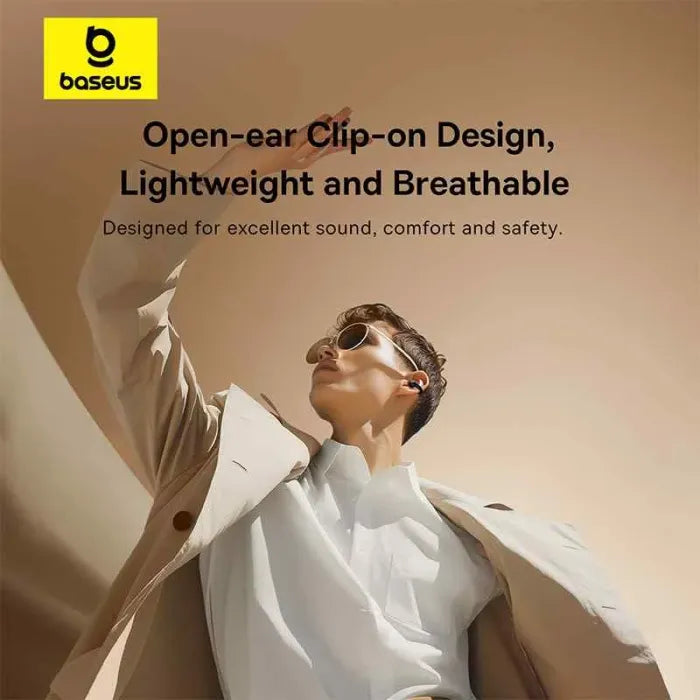 Baseus Bass 15 Clip Open-Ear TWS Earbuds
