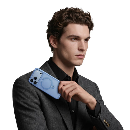 Torras Ostand Q3 Spin for iPhone 18 Pro Max Horizon Blue Edition