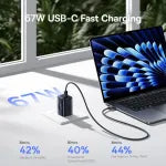 Baseus PicoGo AE11 67W Fast Charger 2C+U US