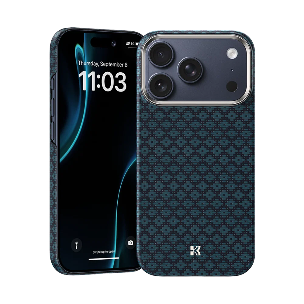 Benks ArmorGrid Pro Case built with Kevlar for iPhone 17 Pro Max/18 Pro Max – Beyond Blue