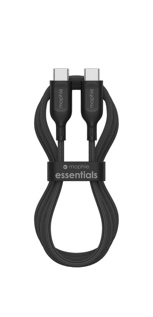 MOPHIE Essential USB C to C Braided 60W Cable - 1M