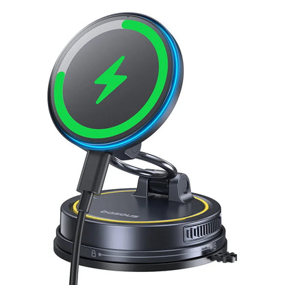 Baseus PrimeTrip VC2 Flex Pro Magnetic Wireless Car Charger Mount Suction Cup Version