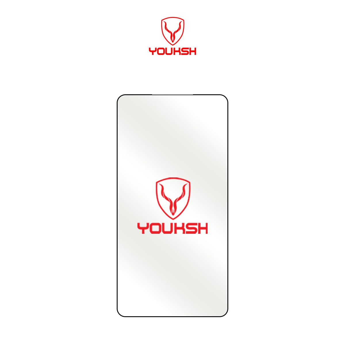 YOUKSH Samsung S26 Plus Antistatic Clear Glass.