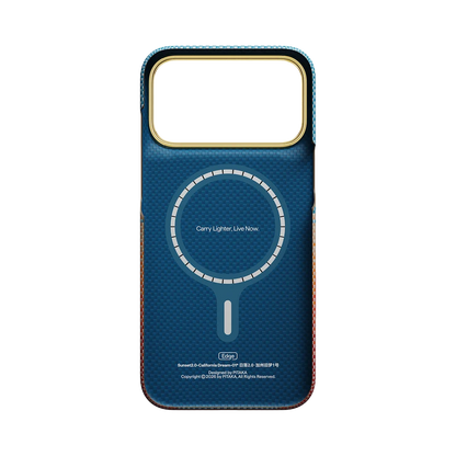Pitaka for iPhone 18 Pro Max Case 6.9", Caseless Feeling, California Dream-01