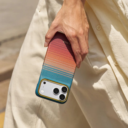 Pitaka for iPhone 18 Pro Case 6.3" with Caseless Feeling, California Dream-01