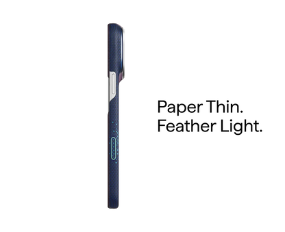 Pitaka for iPhone 18 Pro Max Case 6.9", Caseless Feeling, Nearfield Blue