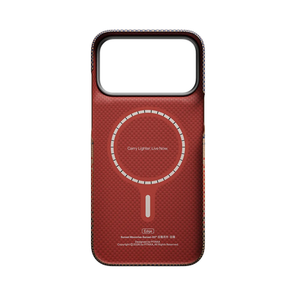 Pitaka for iPhone 18 Pro Case 6.3" with Caseless Feeling, California Dream-01