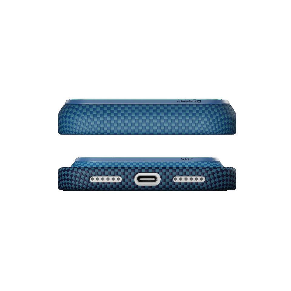 Pitaka for iPhone 18 Pro Max Case 6.9", Caseless Feeling,Nearfield Blue