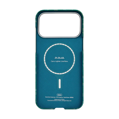 PITAKA Leaping - Gold Green for IPhone 17 Pro Max