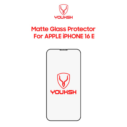 Apple iPhone 16e Matte Glass Protector