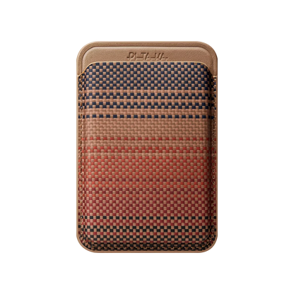 pitaka Slim MagSafe Wallet, Compatible with MagSafe, Aramid, Sunset